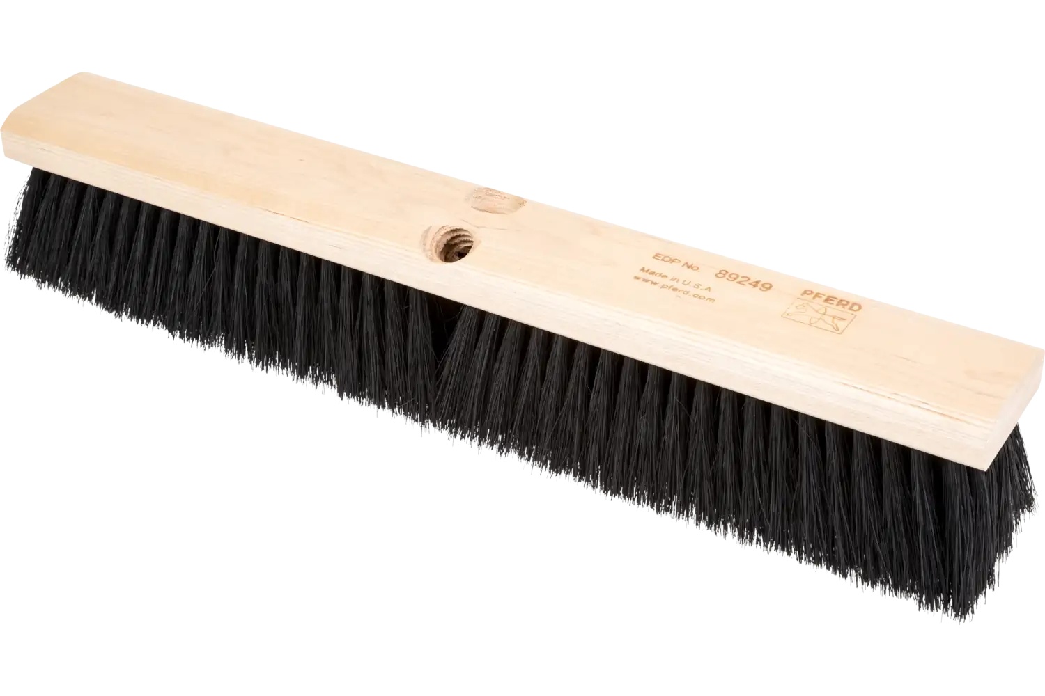 Picture of Pferd Broom Head - Medium Sweep 18" Black Tampico Fill 2-5/8" Trim 89249 79189249
